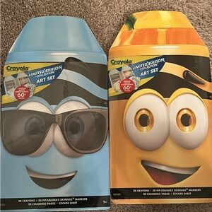 Crayola Limited Edition Collection - Blue and Yellow Characters